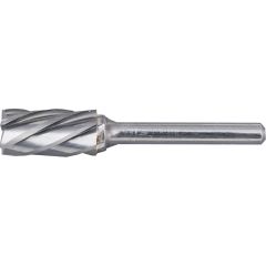 York - Carbide Burr, Uncoated, Cut 6 - Double Cut, 6mm, Cylindrical End Cut - YRK2100143K