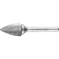 York - Carbide Burr, Uncoated, Cut 9 - Chipbreaker, 3mm, Round Tree - YRK2104129K