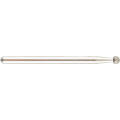 York - D3, Rotary Burr, Diamond, Single Cut, 3mm, Ball - YRK2109330K