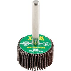 York - Flap Wheel, 30 x 15mm, P80, Aluminium Oxide, 6mm Shank - YRK2201620K