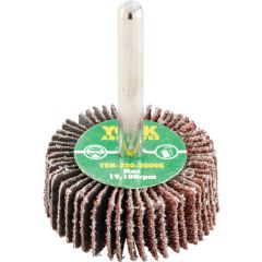 York - Flap Wheel, 40 x 15mm, P40, Aluminium Oxide, 6mm Shank - YRK2202000K
