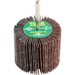 York - Flap Wheel, 60 x 50mm, P60, Aluminium Oxide, 6mm Shank - YRK2205110K