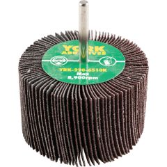 York - Flap Wheel, 80 x 50mm, P60, Aluminium Oxide, 6mm Shank - YRK2206510K
