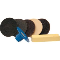 York - Polishing Kit, For Stainless Steel, 7 Piece - YRK2459200K
