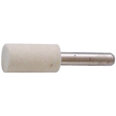 York - Bob, Cylindrical, Felt, 12 x 24mm, 6mm Shank - YRK2471140K