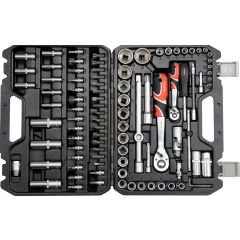 Yato -  Socket Set 94 Pcs 1/4" and 1/2"  YT-12681