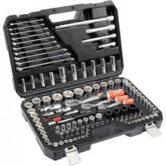 Yato - 120pcs Socket Set with 1/4", 3/8" and 1/2" - YT-38801