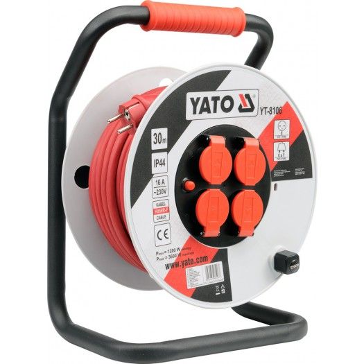 Yato - YT-8106 CABLE REEL 30M